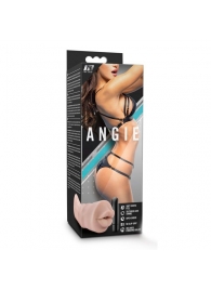 Телесный мастурбатор-ротик Angie - Blush Novelties - в Первоуральске купить с доставкой