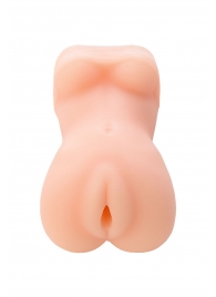 Телесный мастурбатор в виде женской фигурки - Toyfa Basic - в Первоуральске купить с доставкой