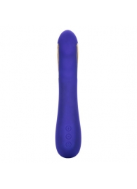 Фиолетовый вибратор с электростимуляцией Intimate E-Stimulator Petite Wand - 18,5 см. - California Exotic Novelties - купить с доставкой в Первоуральске