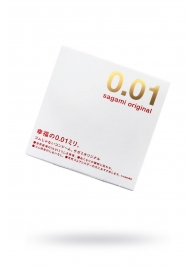 Супертонкий презерватив Sagami Original 0.01 - 1 шт. - Sagami - купить с доставкой в Первоуральске