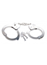 Металлические наручники Beginner s Metal Cuffs - Pipedream - купить с доставкой в Первоуральске