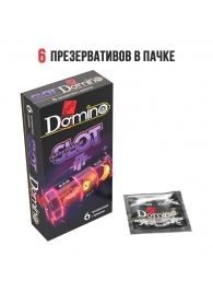 Ароматизированные презервативы DOMINO  Фруктовый слот  - 6 шт. - Domino - купить с доставкой в Первоуральске