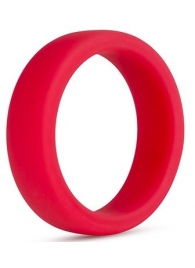 Красное эрекционное кольцо Silicone Go Pro Cock Ring - Blush Novelties - в Первоуральске купить с доставкой