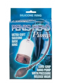 Помпа на головку фаллоса Penis Head Pump - Seven Creations - в Первоуральске купить с доставкой