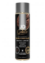 Лубрикант с ароматом шоколада JO GELATO DECADENT DOUBLE CHOCOLATE - 120 мл. - System JO - купить с доставкой в Первоуральске