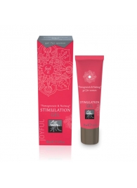 Возбуждающий интимный гель для двоих STIMULATION GEL Pomegranate   Nutmeg - 30 мл. - Shiatsu - купить с доставкой в Первоуральске