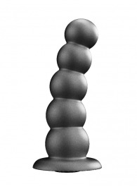 Черная насадка-плаг на харнесс PLATINUM 9 - 24 см. - LOVETOY (А-Полимер) - купить с доставкой в Первоуральске