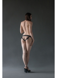 Черные трусики Better с анальной насадкой - 8 см. - Lola Games - купить с доставкой в Первоуральске