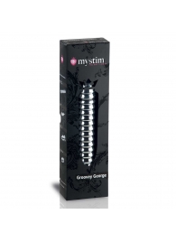 Рельефный фаллос для интенсивного электросекса Groovey George - 20 см. - MyStim - купить с доставкой в Первоуральске