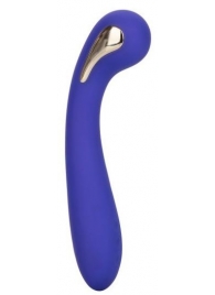 Фиолетовый вибромассажер с электростимуляцией Intimate Estim Petite G Wand - 19 см. - California Exotic Novelties - купить с доставкой в Первоуральске