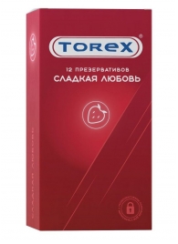 Презервативы Torex  Сладкая любовь  с ароматом клубники - 12 шт. - Torex - купить с доставкой в Первоуральске