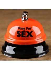 Настольный звонок RING FOR SEX - Сима-Ленд - купить с доставкой в Первоуральске