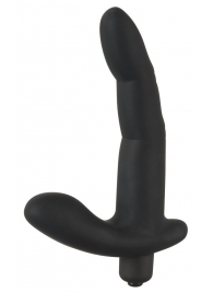 Черный вибромассажер простаты Naughty Finger Prostate Vibe - 13,8 см. - Orion - в Первоуральске купить с доставкой