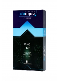 Презервативы увеличенного размера DOMINO Classic King size - 6 шт. - Domino - купить с доставкой в Первоуральске