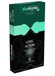 Презервативы с пролонгирующим эффектом DOMINO Classic Long action - 6 шт. - Domino - купить с доставкой в Первоуральске