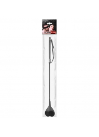 Черный стек с наконечником-сердечком - 54 см. - Notabu - купить с доставкой в Первоуральске