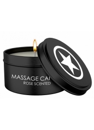 Массажная свеча с ароматом розы Massage Candle - Shots Media BV - купить с доставкой в Первоуральске