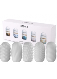 Набор из 5 мастурбаторов Hedy X5 Mixed - Svakom - в Первоуральске купить с доставкой