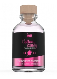 Массажный гель с согревающим эффектом Cotton Candy - 30 мл. - INTT - купить с доставкой в Первоуральске