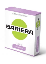 Классические презервативы Bariera Classic - 3 шт. - Bariera - купить с доставкой в Первоуральске