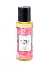 Массажное масло Pleasure Lab Delicate с ароматом пиона и пачули - 50 мл. - Pleasure Lab - купить с доставкой в Первоуральске