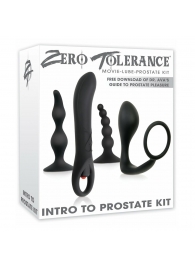 Набор стимуляторов простаты Intro To Prostate Kit - Zero Tolerance - в Первоуральске купить с доставкой