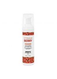 Разогревающее массажное масло  с ароматом клубники Gourmet Strawberry - 50 мл. - Exsens - купить с доставкой в Первоуральске