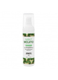 Разогревающее массажное масло с ароматом мохито Gourmet Mint Mojito - 50 мл. - Exsens - купить с доставкой в Первоуральске