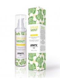 Разогревающее массажное масло Gourmet Spearmint Organic с органическими ингредиентами - 50 мл. - Exsens - купить с доставкой в Первоуральске