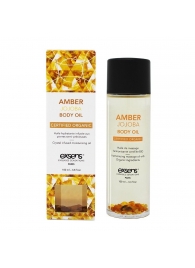 Органическое массажное масло AMBER JOJOBA - 100 мл. - Exsens - купить с доставкой в Первоуральске