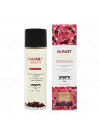 Органическое массажное масло GARNET ARGAN - 100 мл. - Exsens - купить с доставкой в Первоуральске