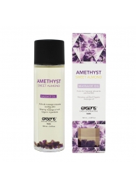 Органическое массажное масло AMETHYST SWEET ALMOND - 100 мл. - Exsens - купить с доставкой в Первоуральске