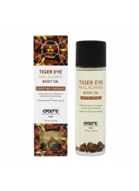 Органическое массажное масло TIGER EYE MACADAMIA - 100 мл. - Exsens - купить с доставкой в Первоуральске