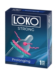 Стимулирующая насадка на пенис LOKO STRONG с продлевающим эффектом - Sitabella - в Первоуральске купить с доставкой