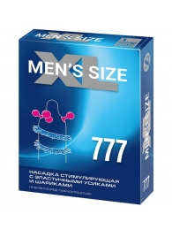 Стимулирующая насадка на пенис MEN SIZE 777 - Sitabella - в Первоуральске купить с доставкой