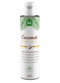 Массажное масло Vegan Coconut - 150 мл. - INTT - купить с доставкой в Первоуральске