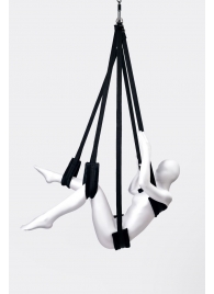 Черные секс-качели Anonymo №0503 - ToyFa - купить с доставкой в Первоуральске