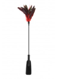 Стек-щекоталка Sweet Caress Feather Whip - 58 см. - Sweet Caress - купить с доставкой в Первоуральске