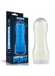 Светящийся в темноте мастурбатор Lumino Play Masturbator Ribbed - Lovetoy - в Первоуральске купить с доставкой