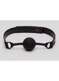 Кляп-шар на двусторонних ремешках Reversible Silicone Ball Gag - Fifty Shades of Grey - купить с доставкой в Первоуральске