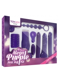 Эротический набор Toy Joy Mega Purple - Toy Joy - купить с доставкой в Первоуральске