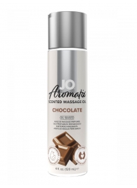 Массажное масло JO Aromatix Massage Oil Chocolate с ароматом шоколада - 120 мл. - System JO - купить с доставкой в Первоуральске