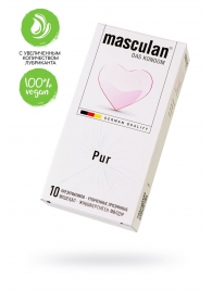 Супертонкие презервативы Masculan Pur - 10 шт. - Masculan - купить с доставкой в Первоуральске