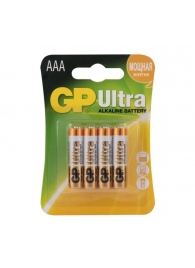 Батарейки алкалиновые GP Ultra Alkaline 24А AАA/LR03 - 4 шт. - Элементы питания - купить с доставкой в Первоуральске