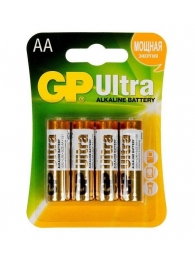 Батарейки алкалиновые GP Ultra Alkaline AA/LR6 - 4 шт. - Элементы питания - купить с доставкой в Первоуральске