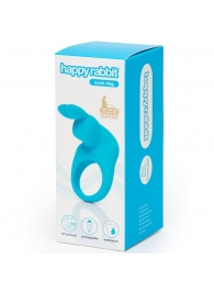 Голубое эрекционное виброкольцо Happy Rabbit Rechargeable Rabbit Cock Ring - Happy Rabbit - в Первоуральске купить с доставкой