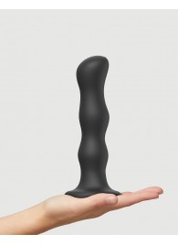 Черная насадка Strap-On-Me Dildo Geisha Balls size XL - Strap-on-me - купить с доставкой в Первоуральске