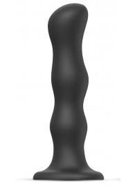 Черная насадка Strap-On-Me Dildo Geisha Balls size XL - Strap-on-me - купить с доставкой в Первоуральске