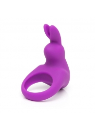 Фиолетовое эрекционное виброкольцо Happy Rabbit Rechargeable Rabbit Cock Ring - Happy Rabbit - в Первоуральске купить с доставкой