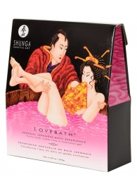 Соль для ванны Lovebath Dragon Fruit, превращающая воду в гель - 650 гр. - Shunga - купить с доставкой в Первоуральске